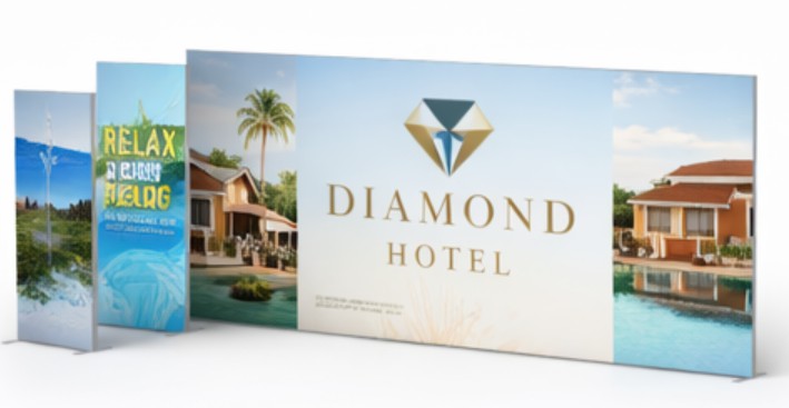 Velcro Pop Up Curved