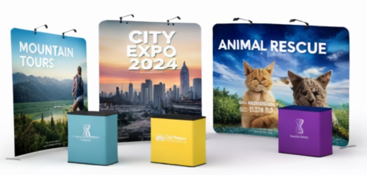 Tension Fabric Curved